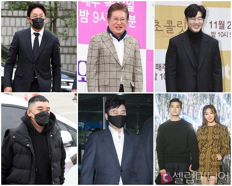 [이슈위클리] '<b>임신</b> 스캔들' 김용건 고소 취하→<b>승리</b> 실형→윤계상 결혼