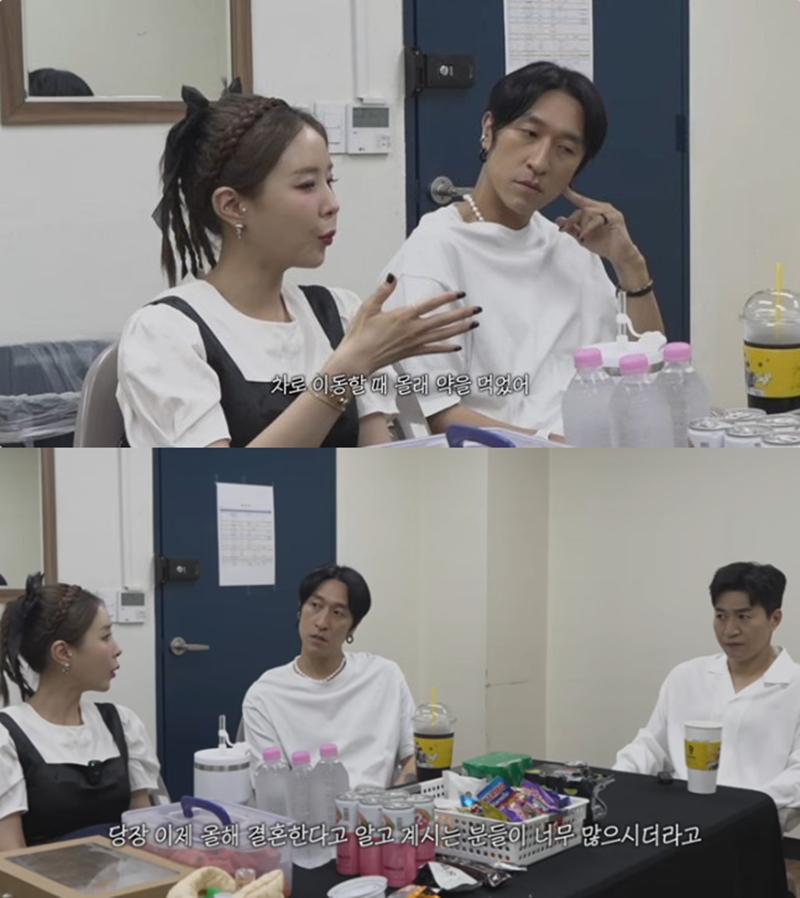 코요태 <b>신지</b>, 문원 논란 언급 "멤버들에 피해, 무대 전 약 먹기도"