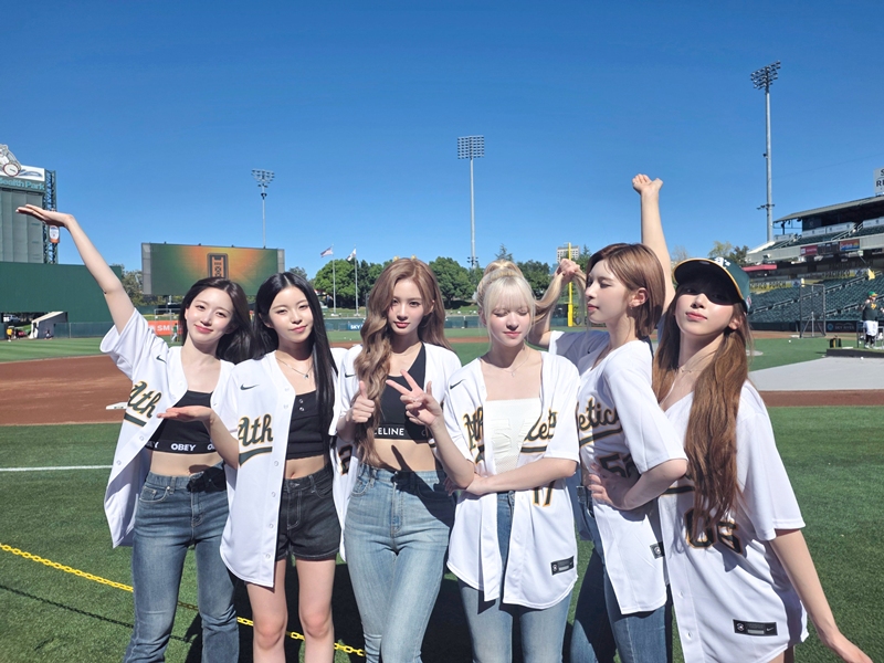 <b>엔믹스</b>, <b>MLB</b> 오클랜드 애슬레틱스 홈경기 등장…국가 가창→퍼포먼스까...