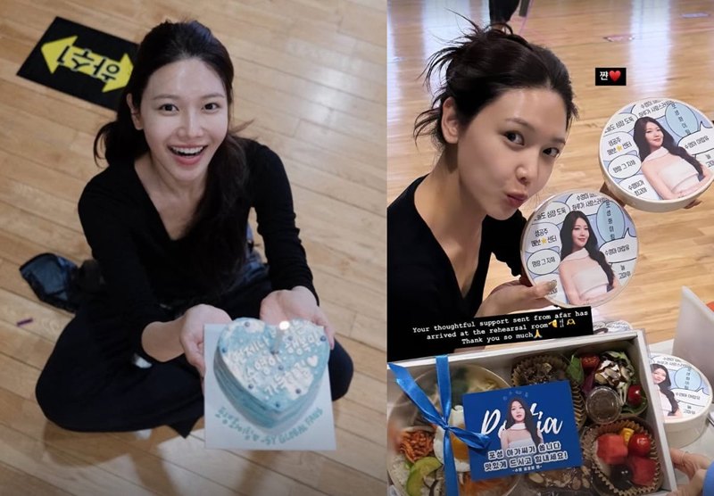 최수영, 팬들 응원에 환한 미소…연극 ‘<b>베니스의 상인</b>’ 앞두고 밝은 ...