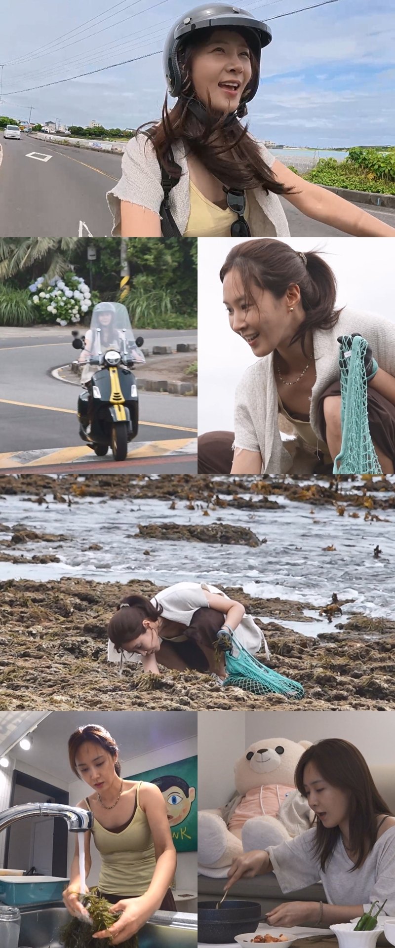 <b>소녀시대 유리</b>, 제주살이 3년 차…오토바이 라이더 변신('나혼산')[Ce:스...