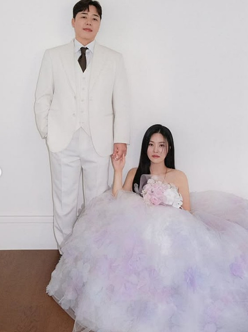 ‘조선의 사랑꾼’ <b>한윤서</b>, 오늘(11일) <b>결혼</b>…2살 연상 문준웅과 부부로